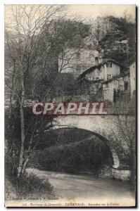 Old Postcard surroundings Grenoble Sassenage Aqueduct on the Furon