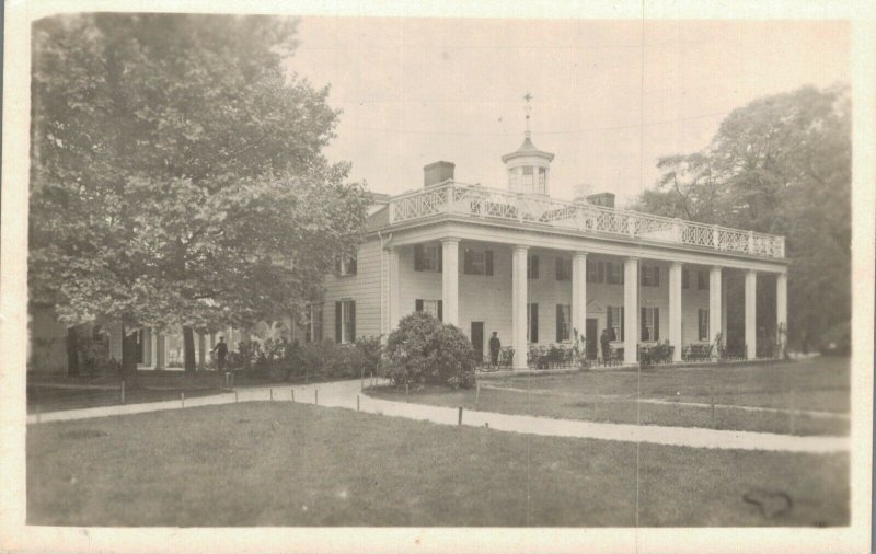 USA Exposition Coloniale Internationale Paris 1931 Mount Vernon RPPC 03.71