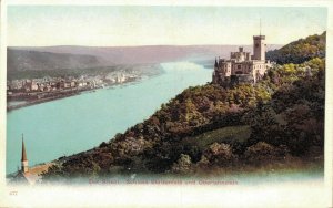 Germany Der Rhein Schloss Stolzenfels und Oberlahnstein Koblenz 06.28