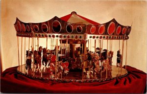 Postcard Gem Stone Miniature Carousel in Grants Pass, Oregon~138482