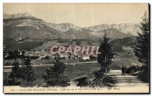 Old Postcard Villard de Lans and the Green Collar