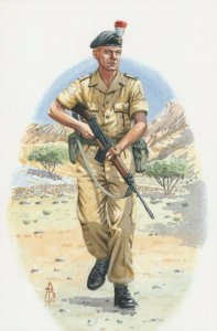 Military Postcard- Sergeant, 1st Battalion Royal Northumberland Fusiliers RR9154