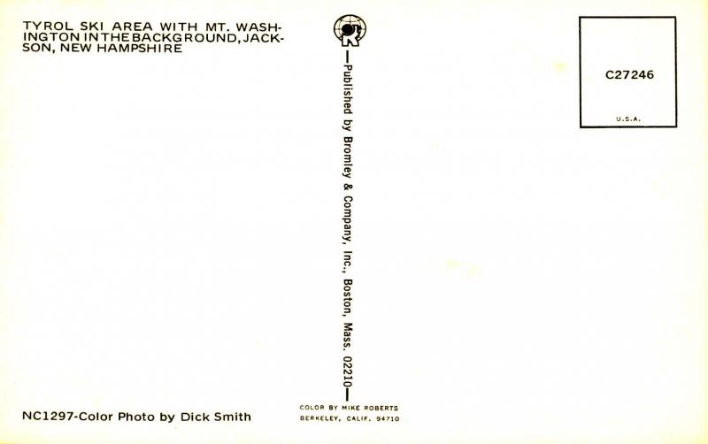 NH - Jackson. Tyrol Ski Area (Aerial Lift)