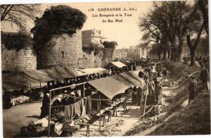 CPA GUERANDE - Les Remparts et la tour du Bas Mail (213201)