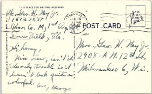 Postcard MONUMENT SCENE Tampa Florida FL AI5901