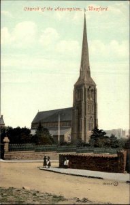 Wexford Ireland Church of the Assumption Exterior c1910 Vintage Postcard