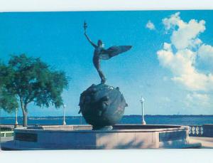 Unused Pre-1980 PARK SCENE Jacksonville Florida FL hk5796