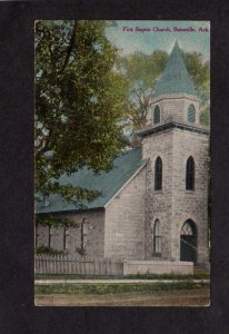 AR First Baptist Church Batesville Arkansas Ark Postcard 1912 PC