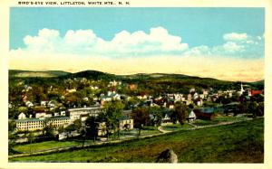 NH - Littleton. Bird's Eye View