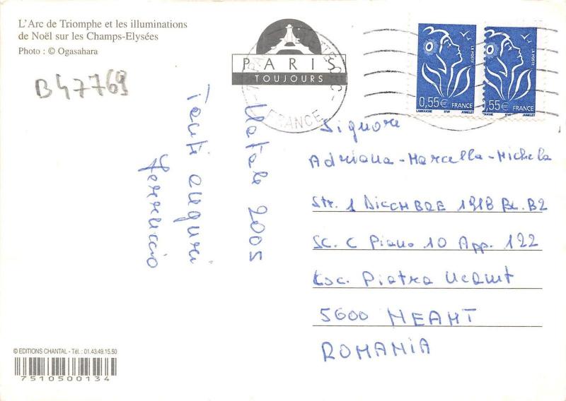 B47769 Paris Les Champs Elysees  france