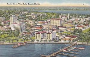 Florida West Palm Beach Aerial View