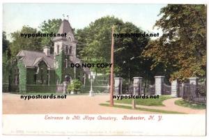 Mt Hope Cemetery, Rochester NY