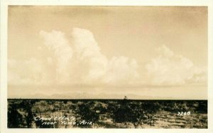 Cloud Effects #7268 1940s RPPC Photo Postcard Yuma Arizona 20-5924