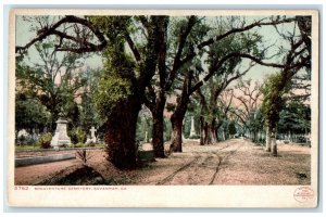 c1905 Bonaventure Cemetery Monument Savannah Georgia GA Vintage Antique Postcard