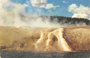 The Overflow Of Excelsior Geyser Firehole River, Wisconsin WI  