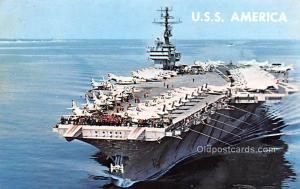 USS America Military Battleship 1970 