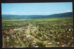 Idaho GRANGEVILLE Aerial View on U.S. 95 - population 3300 Chrome