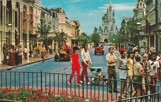Florida Walt Disney World Main Street U S A 1972