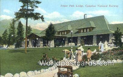 Canadian National Railway Canada, du Canada Jasper Park Lodge Canadian Nation...