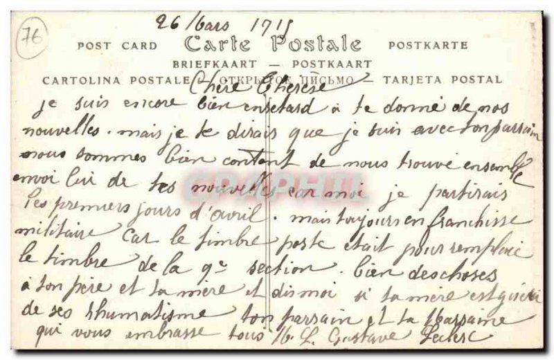 Arques la Bataille - Old Bailiwick - Old Postcard