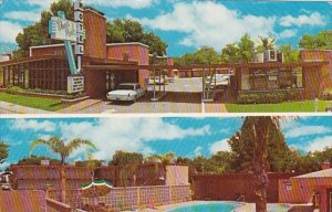 Florida Orlando Davis Park Motel With Pool 1980