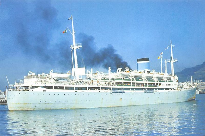 Angola Companhia Nacional de Navegacao Ship Unused 