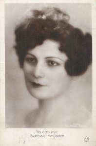 B584 Beauty contest Europe beautiful girl Miss Yugoslavia Stanislava Matijevitch