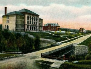 Circa 1910 State Normal School, Duluth, Minnesota German Vintage Postcard P23