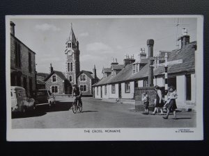 Scotland Dumfries MONIAVE The Cross c1960's RP Postcard by W.E. Richardson