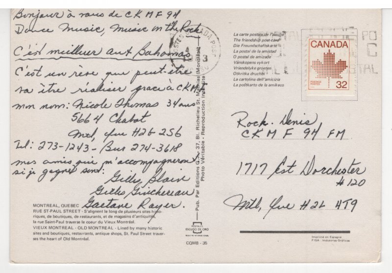 St. Paul Street, Montreal, Quebec, Canada