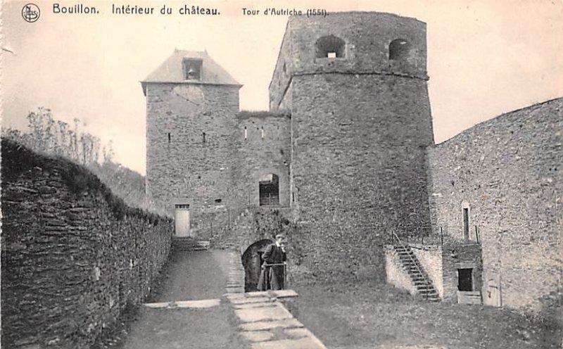 Interieur du Chateau Bouillon Belgium Unused 