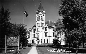 Lincoln County Court House real photo Canton SD 