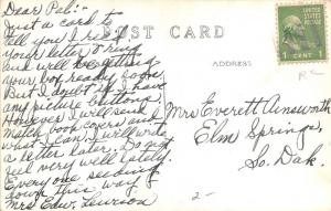 Beresford South Dakota~Bethesda Lutheran Aged Home~Retirement~Vintage RPPC