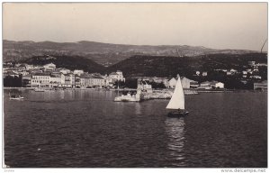 RP, Sailboat, CRIKVENICA, Croatia. 1920-1940s