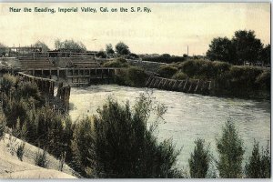 Near Heading, S. P. Ry., Imperial Valley, Cal. Vintage Postcard P136