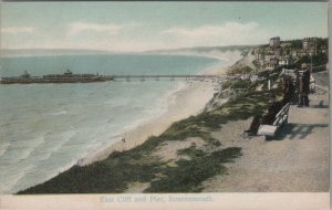 Dorset Postcard - Bournemouth, East Cliff and Pier RS33639