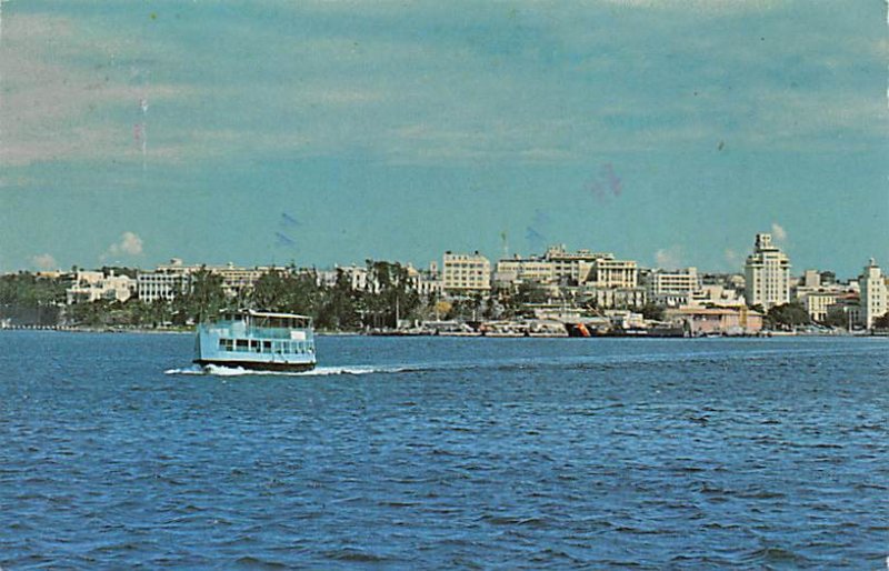 San Juan Bay Puerto Rico Postal used unknown 