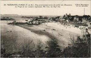 CPA TREGASTEL Plage - Vue Panoramique (1166112)