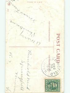 Divided-Back CHRISTMAS SCENE Great Postcard W8638