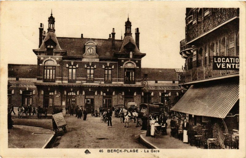 CPA Berck Plage- La Gare FRANCE (908869)