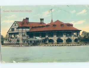 Divided-Back PAVILION AT HUMBOLDT PARK Chicago Illinois IL hk7941