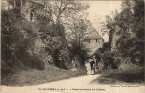 CPA Fougeres Porte interieure du Chateau (1236593)