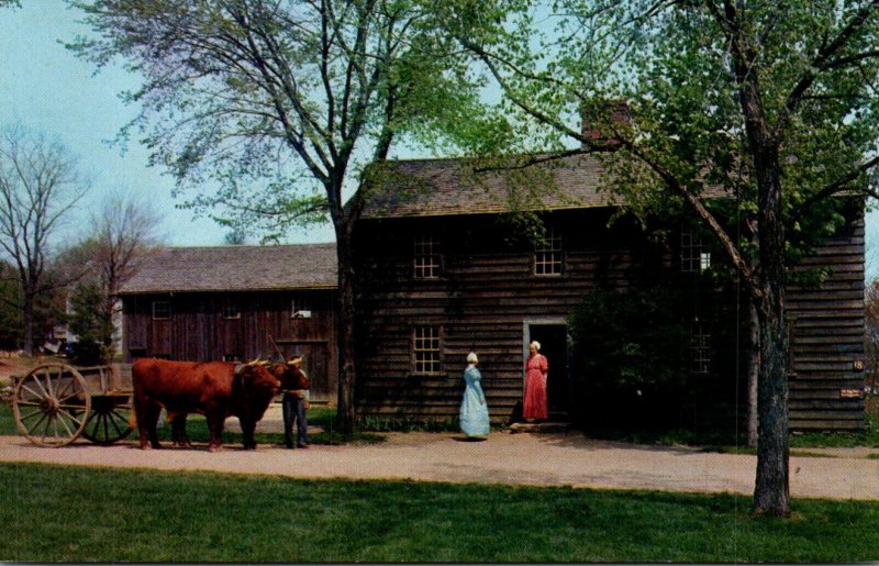 Massachusetts Old Sturbridge Village The Fenno House Built 1704