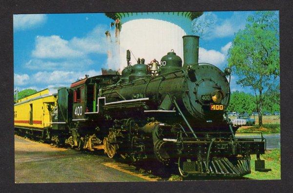 TX TEXAS State Railroad Train RUSK PALESTINE Postcard