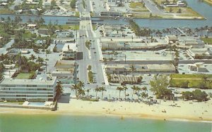 Air View of Pompano Beach, FL, USA Florida