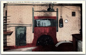 Provincetown Massachusetts, Old Dutch Oven Provincetown Bakery, Vintage Postcard