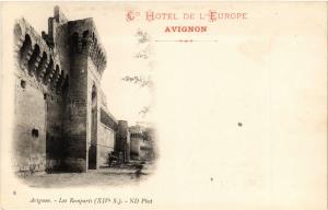 CPA Gd Hotel de L'Europe - AVIGNON - Les Remparts (XII S.) (293485)