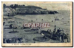 Postcard The Old Royan Le Chay Beach