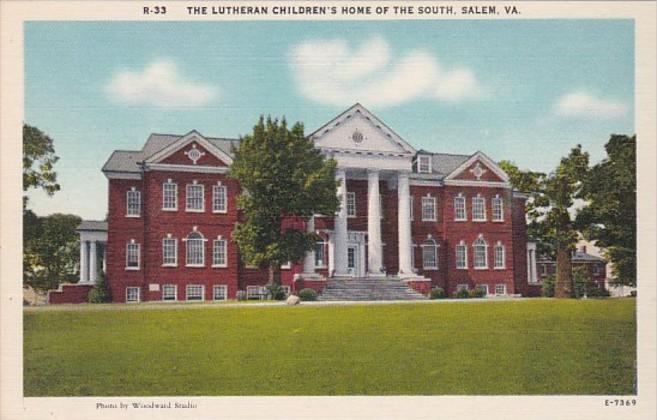 Virginia Salem The Lutheran Children's Home Of The South