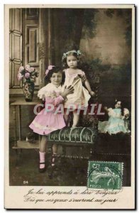 Old Postcard Fantasy Children